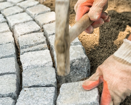 Masonry Walkways in Waltham